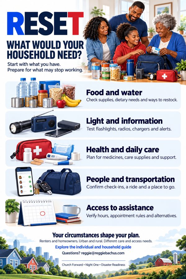 Household Disaster Readiness Guide cover