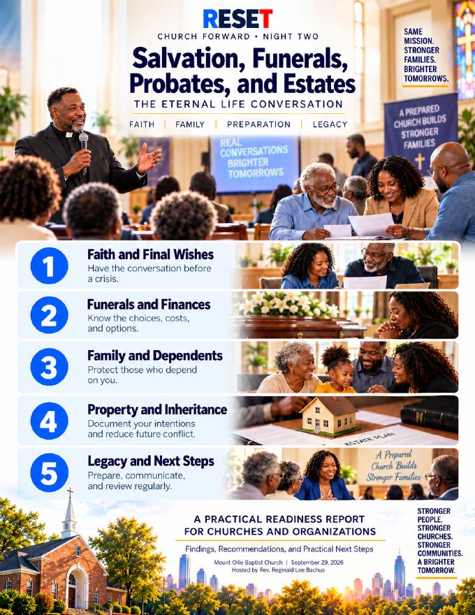 Salvation, Funerals, Probate & Estates Readiness Report cover