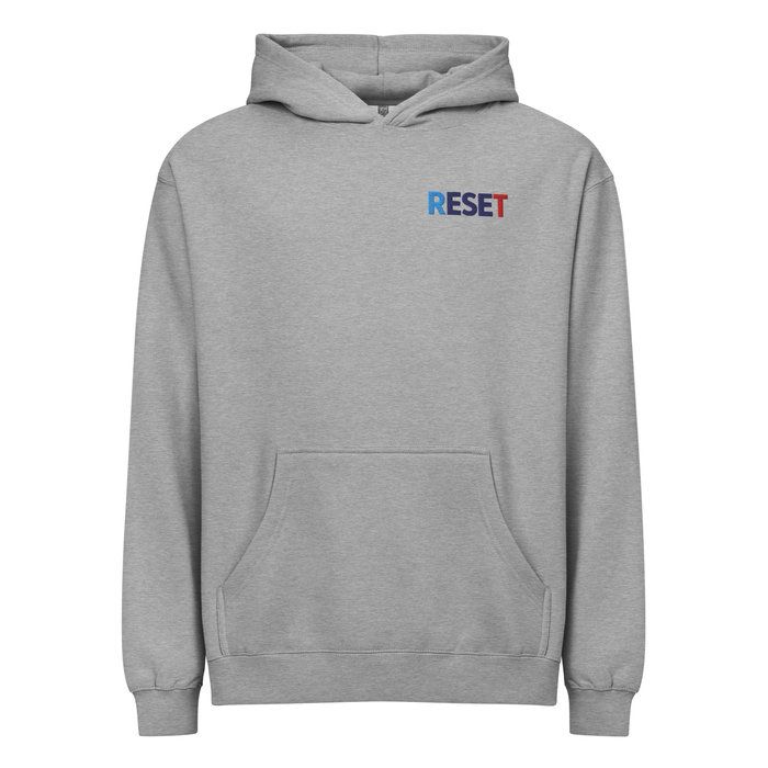 RESET Original Embroidered Logo Hoodie