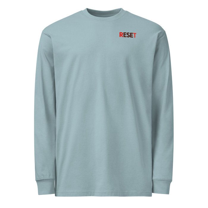RESET Red Logo Long Sleeve T-Shirt