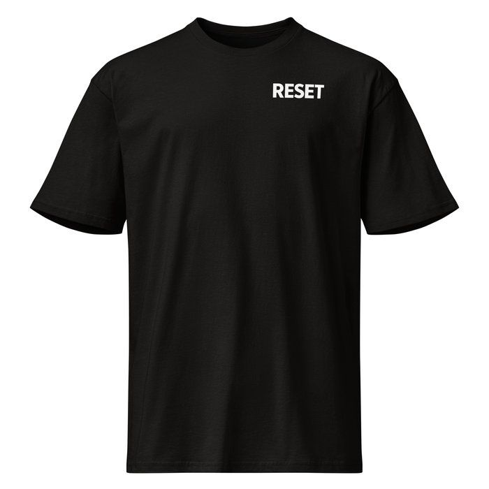 RESET White Logo T-Shirt